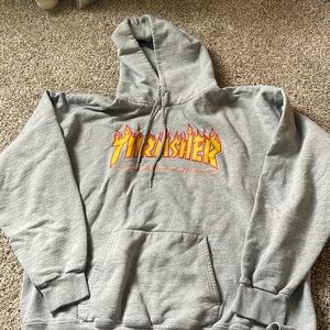 Grey Thrasher Hoodie